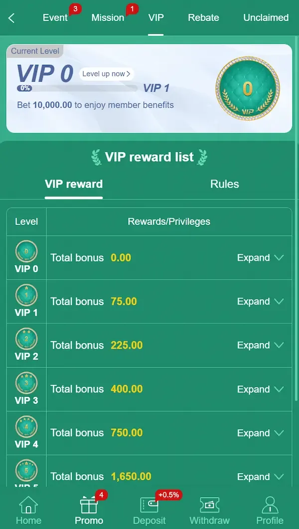 88KA vip program interface