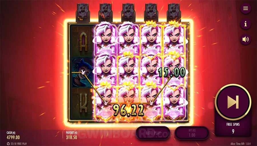 Alice Time Rift feature screen 2