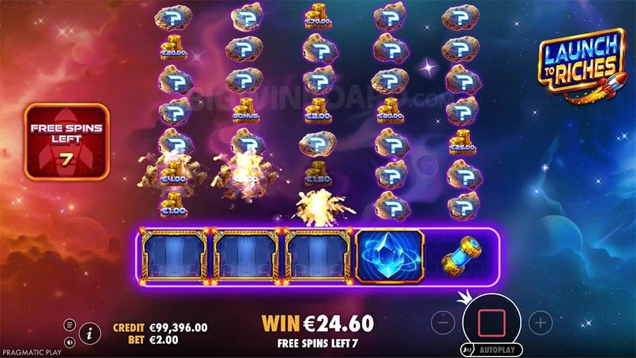 Launch to Riches feature screen 2