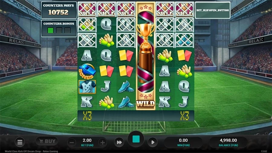 World Class Kick Off Dream Drop base game